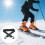 2 Stück Skischuh-Tragegurte für Snowboard-Skate-Ausrüstung, 4
