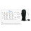 Windproof Waterproof Winter Ski Gloves With Zippered-L Black 4