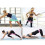 Fitness Resistance Bands Stretch Elastic Belt Pull Rope-10 lbs 2