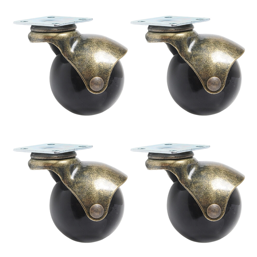 Furniture Wheel Swivels Plate Ball Casters For-Without Brake 7754004260689