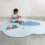 Quut - Großer Spielteppich Wolke Blau 6