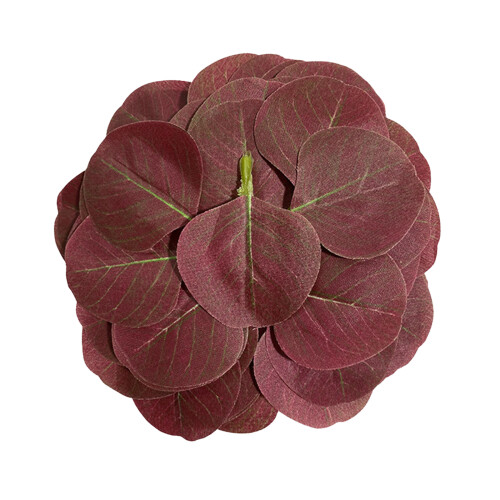 50pcs Artificial Eucalyptus Leaves7cm Silk & Plastic