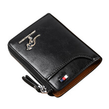 RFID Leather Wallet for Men – Anti-Theft, 14Card Slots,
