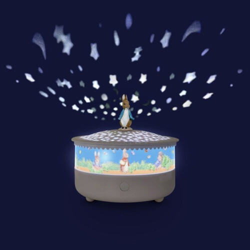 Trousselier - Star Projector Night Light Peter Rabbit 1