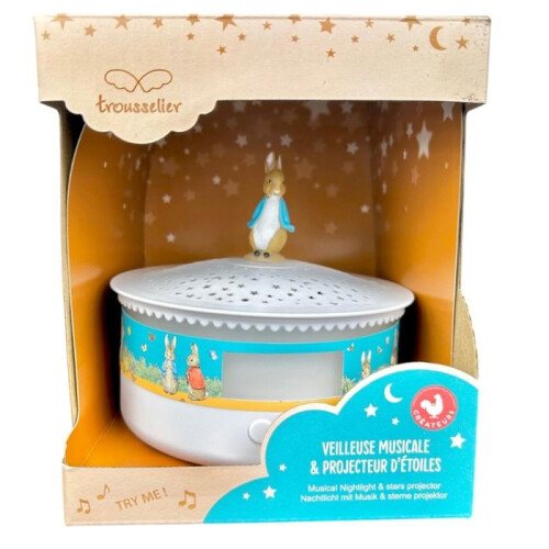 Trousselier - Star Projector Night Light Peter Rabbit 2