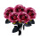 Artificial Rose Flower9cm Pink Red Grey 1