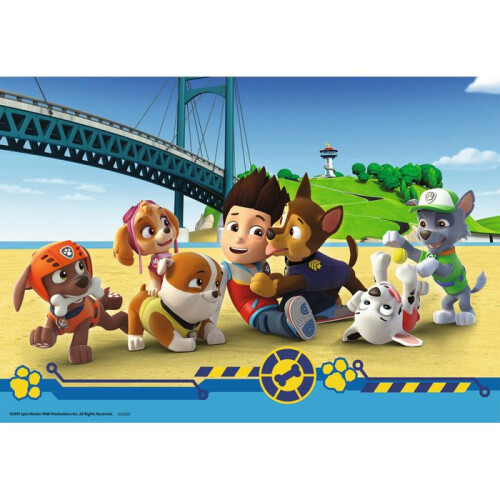 Paw Patrol Puzzle Pat'Patrouille - Ravensburger - 2 puzzle da 24 pezzi - Animali - Misto 2