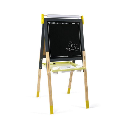 Janod Mesa Ajustable Gris y Amarillo 1