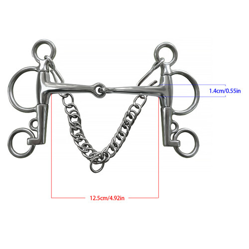 Mors de cheval à levier équestre, conception ergonomique-715 2