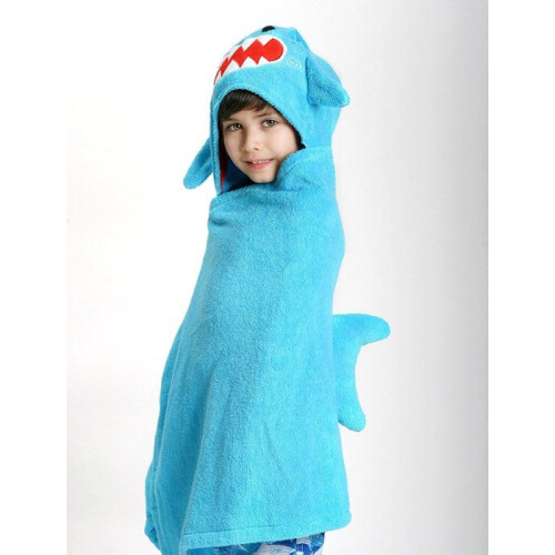 Zoocchini - Kinderhandtuch - Sherman der Hai - ELEMENTS FOR KIDS 1