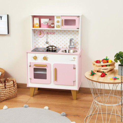 Janod Grote Keuken Candy Chic, 6 Accessoires 1
