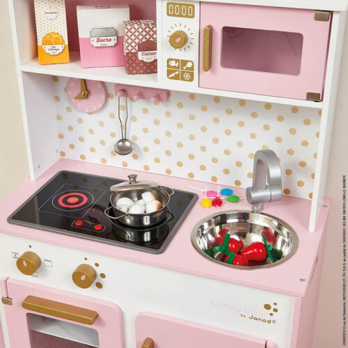 Janod Grote Keuken Candy Chic, 6 Accessoires 2