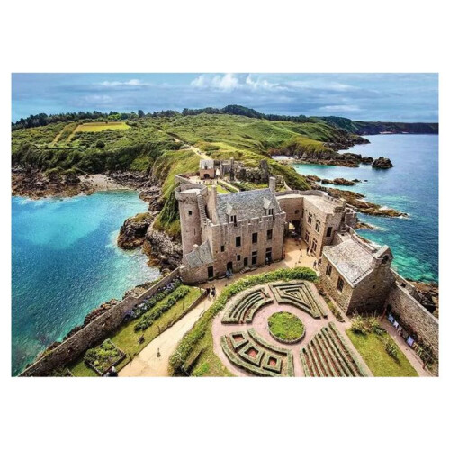 Ravensburger Puzzle 1000 pezzi Fort La Latte - RAVENSBURGER - Blu - Cartone - Da 12 anni 1