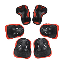 6Pcs Kid Protective Gear Set for 3-8 Boy Girl Scooter-Red
