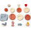 Stackable Toy - Sevi - Stackable Lighthouse - 15 wooden pieces - Develops motor skills - Unisex 3