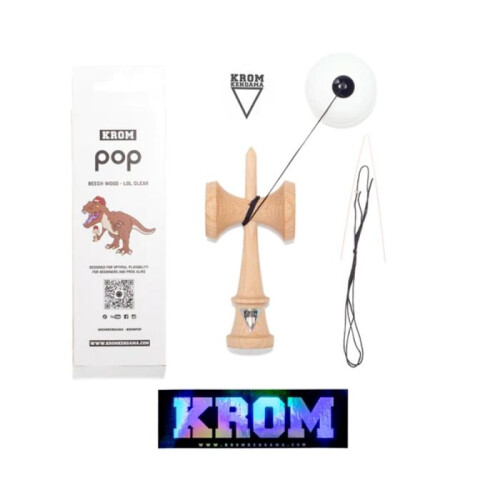 KROM Kendama - Krom Kendama Pop Lol Blanc - KROM 2