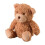 Microwaveable seed heating pad with plush cover - Brown Teddy - Warmies 2