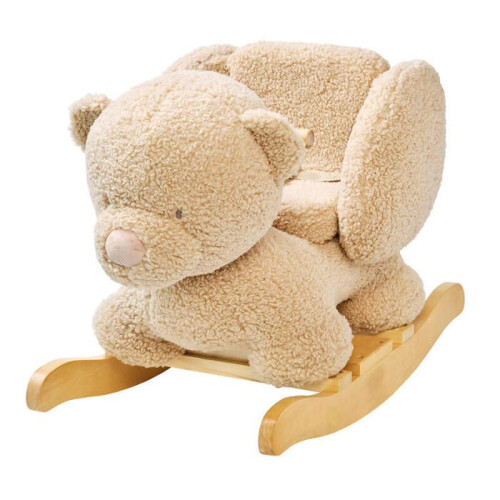 NATTOU - Bascule Teddy Bouclette Beige 1