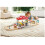 Treinbaan set - E3877 - Rood - Draagbare handgreep - 40 stukken 4