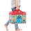 Treinbaan set - E3877 - Rood - Draagbare handgreep - 40 stukken 6