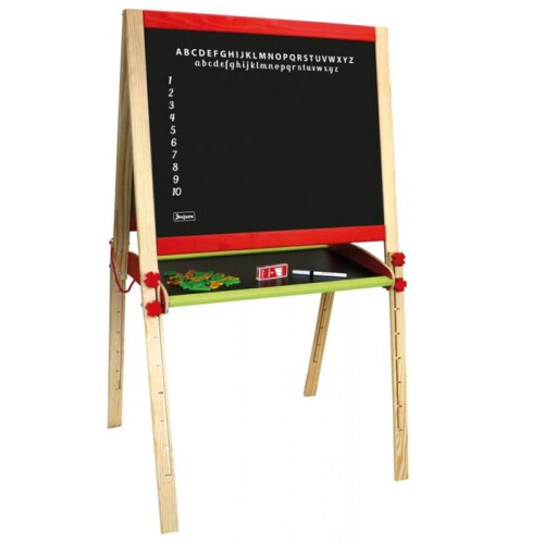 Tableau multifonctions réglable - JEUJURA - Pour enfants - Noir 1
