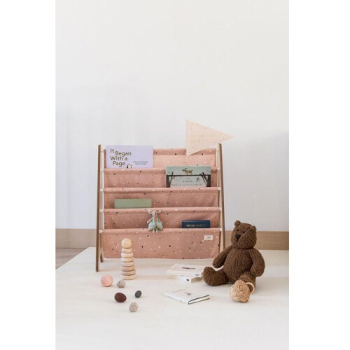 3 Sprouts - Bibliothèque enfant Terrazzo argile - ELEMENTS FOR KIDS 2