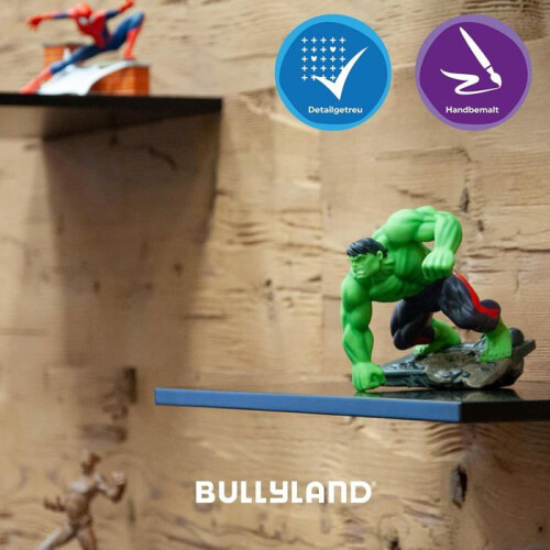Figuriini - BULLYLAND - Hulk - 9cm - Ei liikkuva - Lisenssi Marvel 2