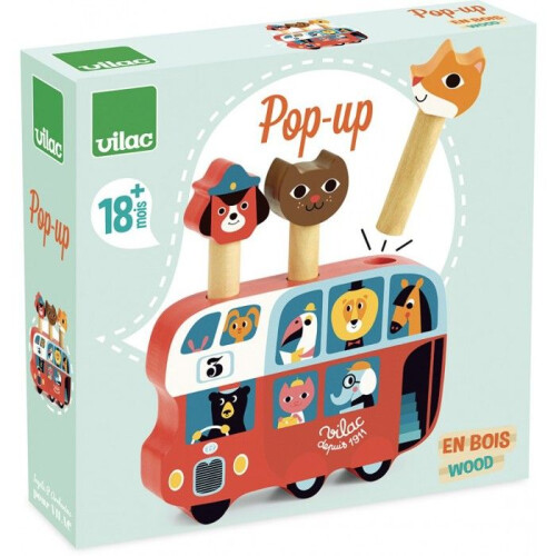 Vilac - Pop-up Linja-auto 1