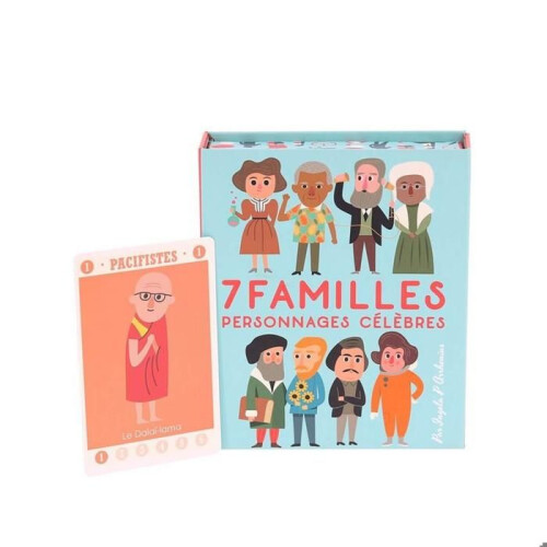 Spel van 7 families beroemde personen 1