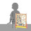 Janod Jeu d'adresse - Janod - Vertical Challenge Applepop - 2 billes en bois - Intérieur - Mixte 3