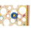 Janod Jeu d'adresse - Janod - Vertical Challenge Applepop - 2 billes en bois - Intérieur - Mixte 5