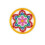 Hama Round plate for medium beads - HAMA - Large Round Midi Plate - Support for patterns - From 5 years old 2