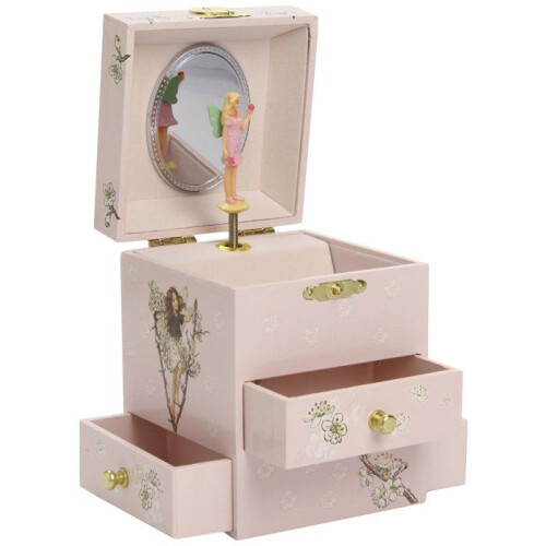 Musical Jewelery Box Phosphorescent Cherry Tree Fairy 2
