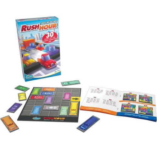 Ravensburger Jeu de logique - RAVENSBURGER - Mini jeu Rush Hour - version compacte - 30 défis - format pocket 1
