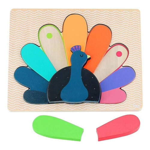 Puzzle / 3D peacock nesting - Andy Westface 1