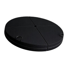 Firm Hold Not Slip Dance Pad Pliable Cushioned-Black 120X120X5