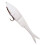 T Tail Baits Slow Sinking Soft Lures Swimbait-White 12cm 10.5g 1