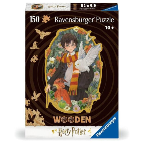 Ravensburger Puzzle Forme 150 pezzi in legno: Harry Potter 1