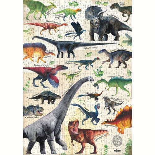 Puzzle - Dinosaurus 500 palaa Museo 1