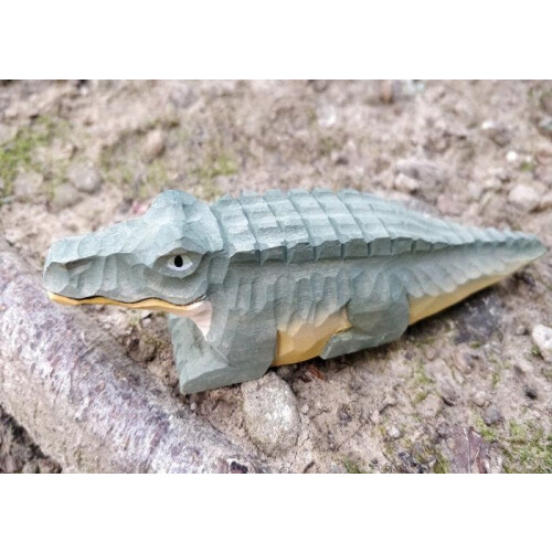 Wudimals - Estatueta Crocodilo - K-PLAY 2