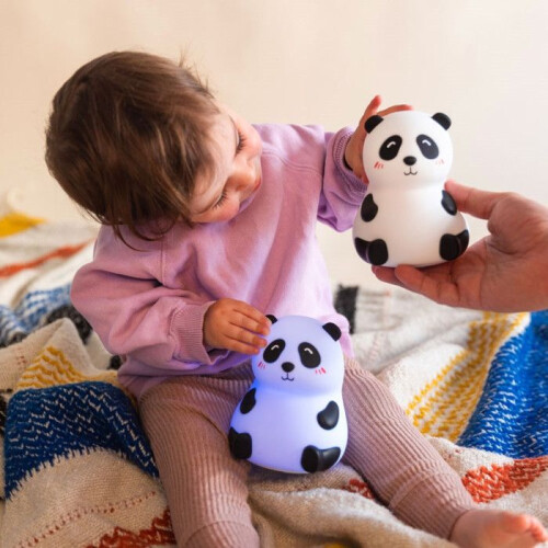 Little L | Lampada notturna con telecomando Panda - Multicolore - TU 2