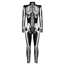 3D kostlivec Cosplay Body Polyester S–XL