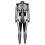 3D kostlivec Cosplay Body Polyester S–XL 1