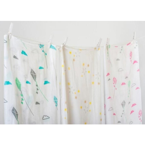 Lulujo - Lunga in bambù - Aquilone rosa - ELEMENTI PER BAMBINI 1