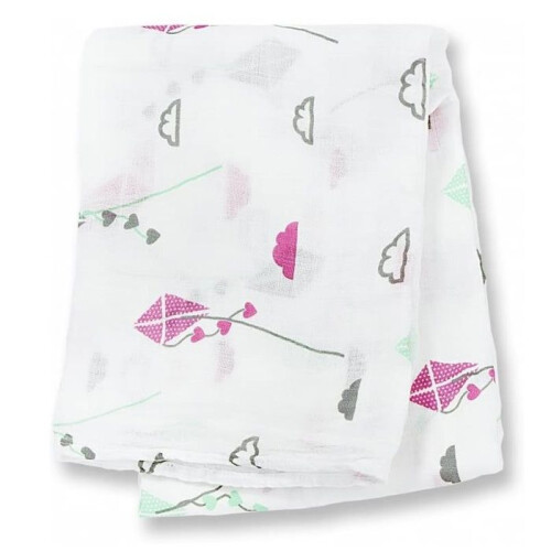 Lulujo - Lunga in bambù - Aquilone rosa - ELEMENTI PER BAMBINI 2