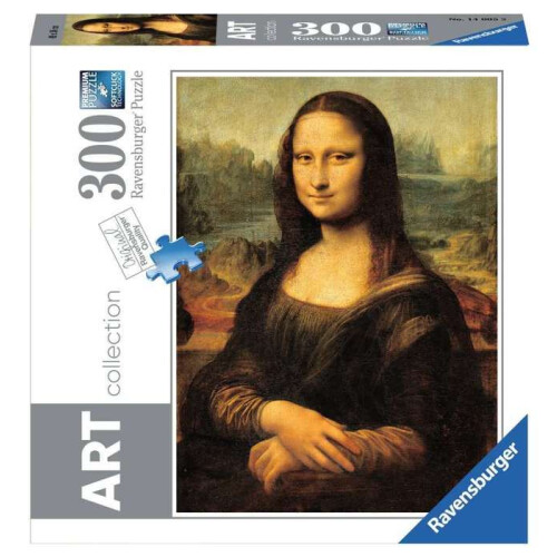 Ravensburger Puslespil 300 ART Leonardo. Mona Lisa 1