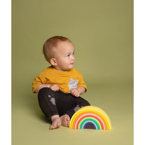 Little L - Multikleur siliconen regenboog - COOL KIDS PROJECT 2