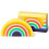 Little L - Multikleur siliconen regenboog - COOL KIDS PROJECT 6