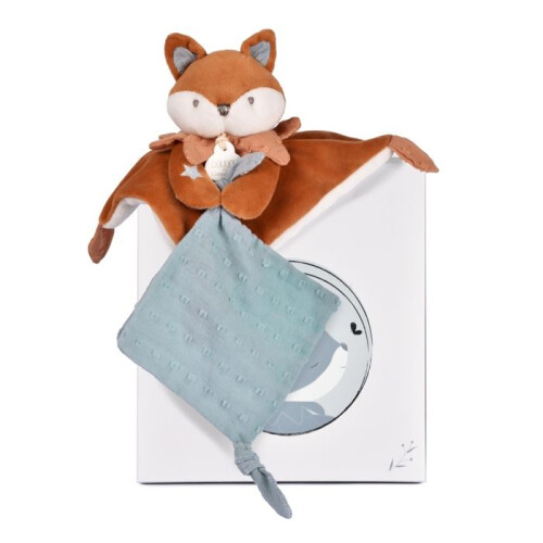 Doudou et Compagnie - Doudou attaccapacifier Renard Timo 1