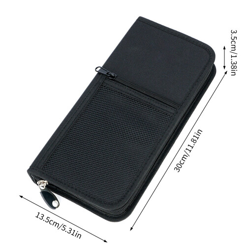 Fishing Hair Rig Wallets Hook Link Tragetasche für 2